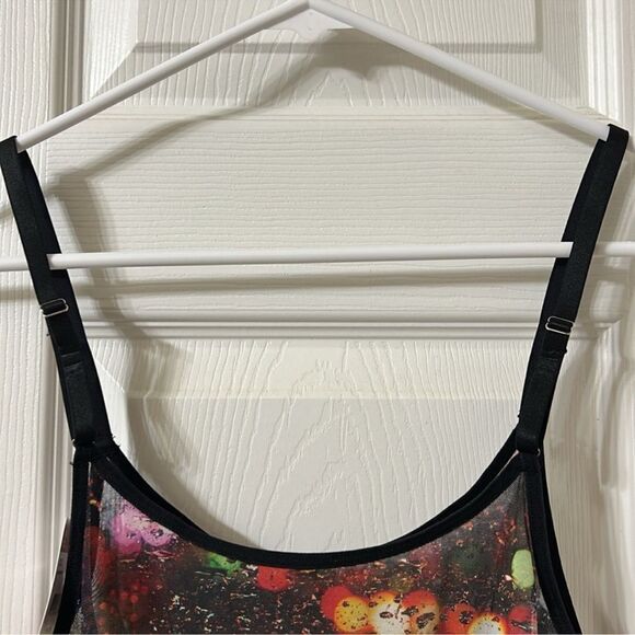 Parade Multicolor Sheer Mesh Bodysuit(Size Small) - Picture 5 of 8